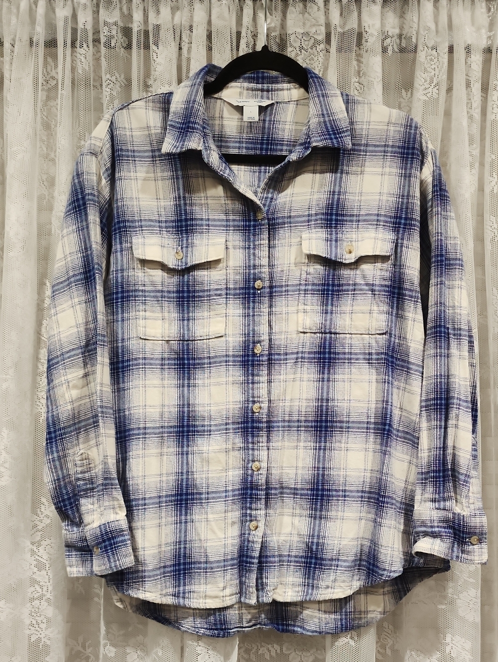 OLD NAVY "THE BOYFRIEND SHIRT" FLANNEL